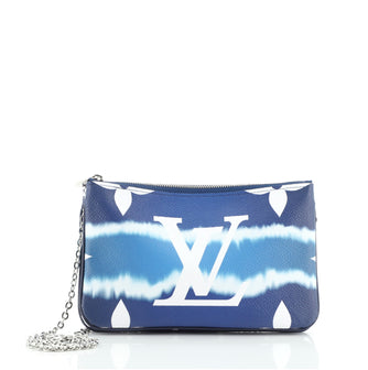 Louis Vuitton Double Zip Pochette Limited Edition Escale Monogram Giant