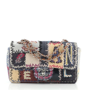 Chanel Flap Bag Multicolor Patchwork Medium