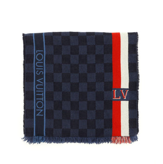 Louis Vuitton Messager Scarf Damier Wool