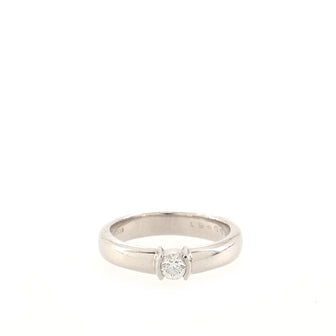Tiffany & Co. Etoile Ring Platinum with RBC Diamond 0.22CT