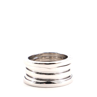 Bvlgari B.zero1 Four Band Ring 18K White Gold