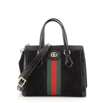 Gucci Ophidia Top Handle Tote Suede Small
