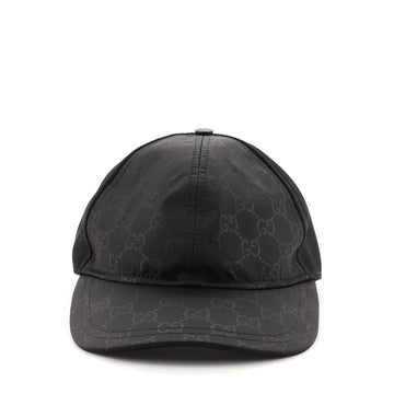 Gucci Baseball Cap GG Nylon and Mesh