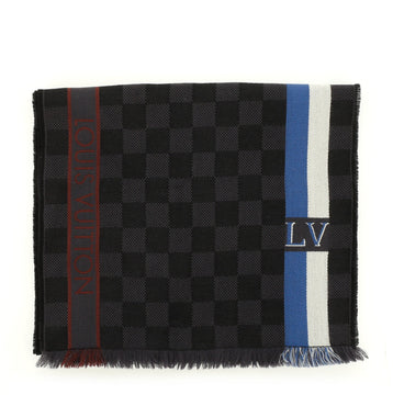 Louis Vuitton Messager Scarf Damier Wool
