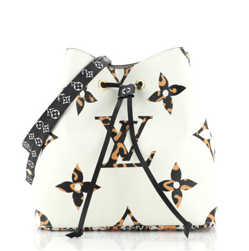 Louis Vuitton NeoNoe Handbag Limited Edition Jungle Monogram Giant
