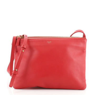 Celine Trio Crossbody Bag Leather Large