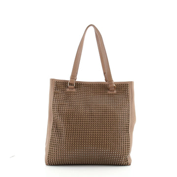 Christian Louboutin Open Tote Spiked Leather Medium