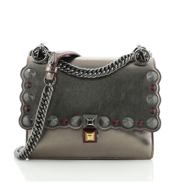 Fendi Kan I Bag Studded Leather Small