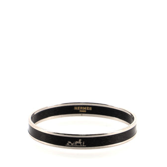 Hermes Caleche Bangle Bracelet Enamel Narrow