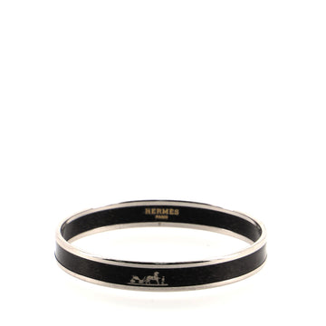 Hermes Caleche Bangle Bracelet Enamel Narrow