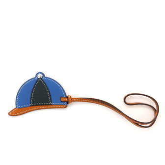 Hermes Paddock Bombe Bag Charm Leather