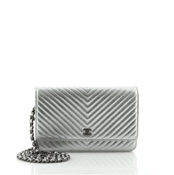 Chanel Wallet on Chain Chevron Calfskin