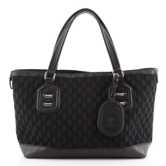 Gucci Techno Tag Tote Guccissima Neoprene Medium