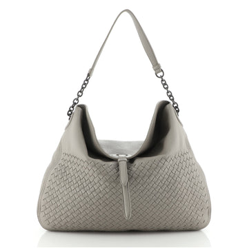 Bottega Veneta Flap-Top Hobo Intrecciato Nappa