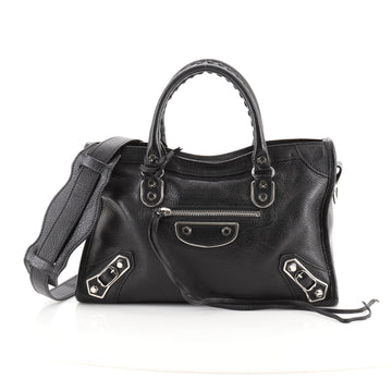 Balenciaga City Classic Metallic Edge Bag Leather Small