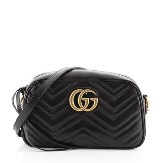 Gucci GG Marmont Shoulder Bag Matelasse Leather Small