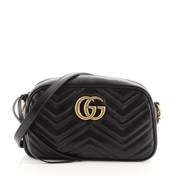 Gucci GG Marmont Shoulder Bag Matelasse Leather Small
