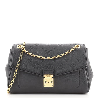 Louis Vuitton Saint Germain Handbag Monogram Empreinte Leather PM