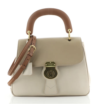 Burberry DK88 Top Handle Bag Leather Medium