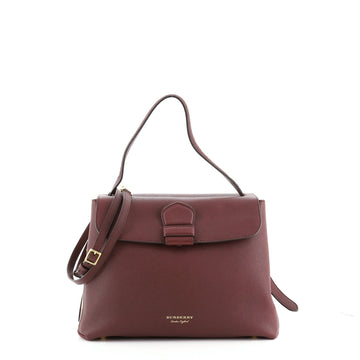 Burberry Camberley Top Handle Bag Leather Medium
