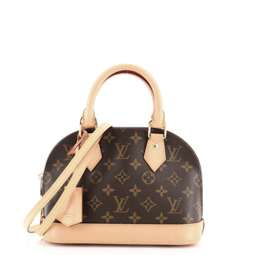 Louis Vuitton Alma Handbag Monogram Canvas BB