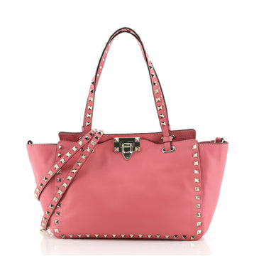 Valentino Rockstud Tote Soft Leather Small