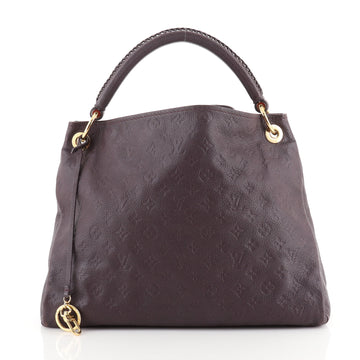Louis Vuitton Artsy Handbag Monogram Empreinte Leather MM