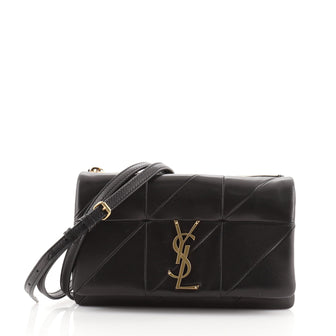 Saint Laurent Jamie Chain Wallet Quilted Leather