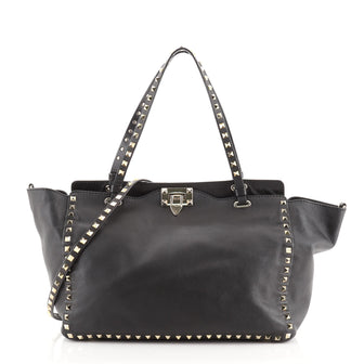 Valentino Rockstud Tote Soft Leather Medium
