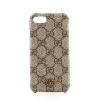 Gucci Phone Case GG Coated Canvas iPhone X/XS