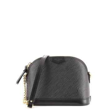 Louis Vuitton Alma Chain Handbag Epi Leather Mini
