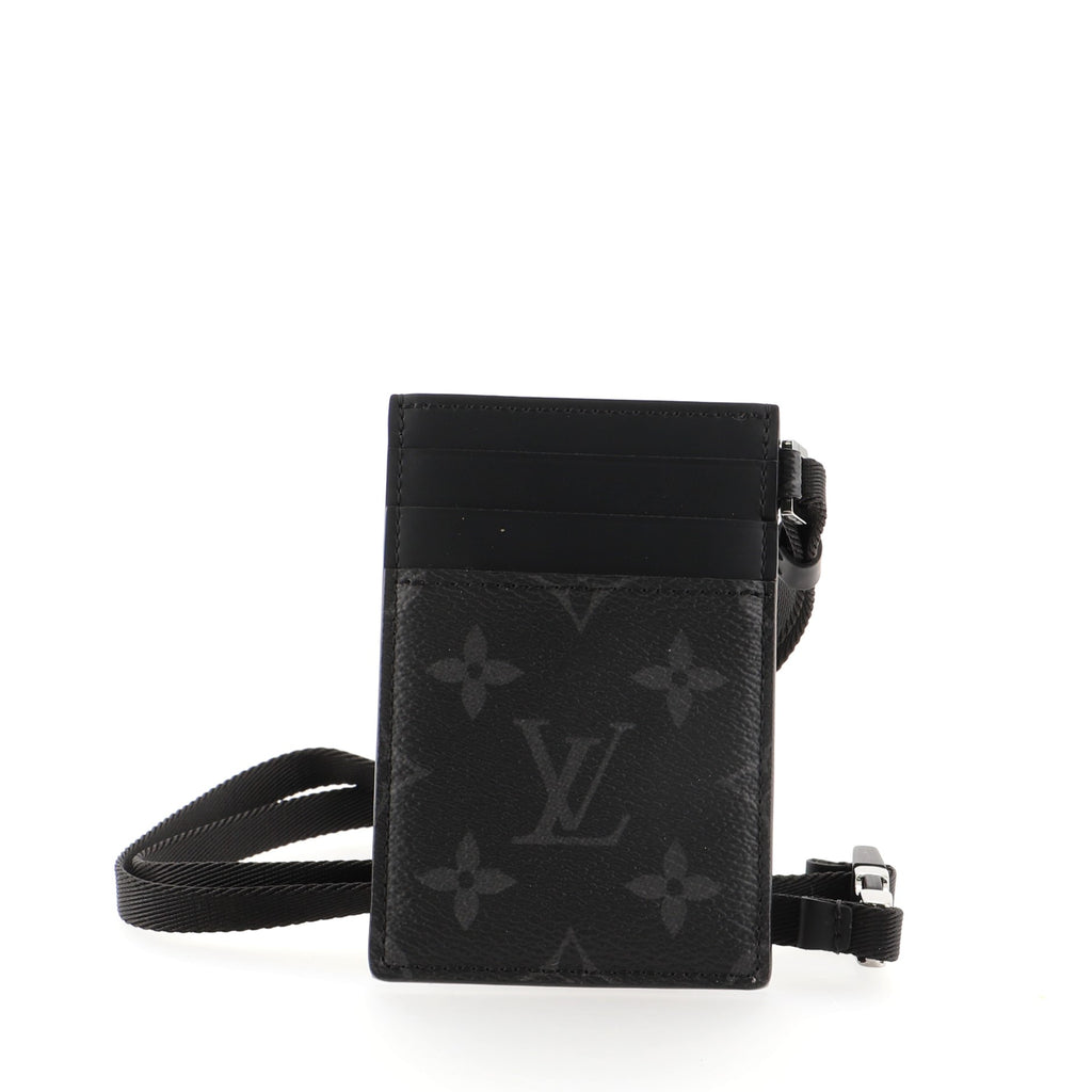 Louis Vuitton LV Monogram Coated Canvas Ecslipse Card Holder - Grey  Wallets, Accessories - LOU759240