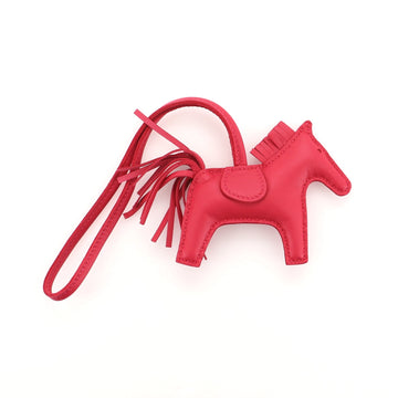 Hermes Mono-Tone GriGri Rodeo Bag Charm Leather PM