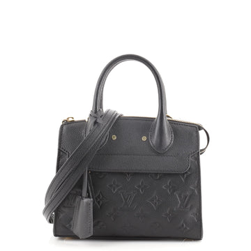 Louis Vuitton Pont Neuf Handbag Monogram Empreinte Leather Mini