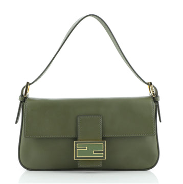 Fendi Convertible Baguette Crossbody Leather Medium