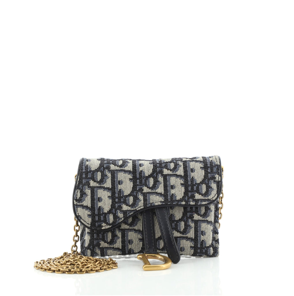 Dior Oblique Nano Saddle Pouch, Dior Handbags