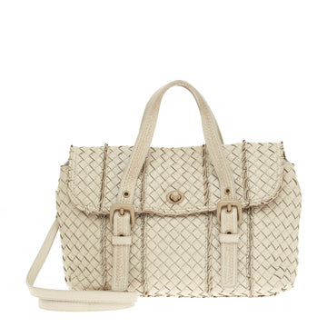 Bottega Veneta Crossbody Satchel Intrecciato Nappa