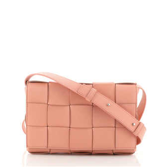 Bottega Veneta Cassette Crossbody Bag Maxi Intrecciato Leather