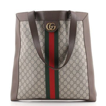 Gucci Ophidia Soft Open Tote GG Coated Canvas Large