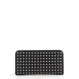 Saint Laurent Zip Organizer Wallet Studded Leather