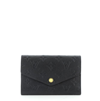 Louis Vuitton Compact Curieuse Wallet Monogram Empreinte Leather