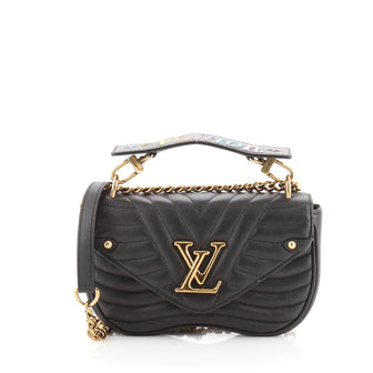Louis Vuitton New Wave Chain Bag Quilted Leather PM