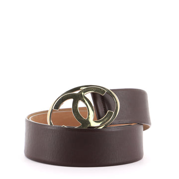 Chanel CC Belt Calfskin Wide