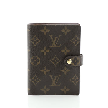 Louis Vuitton Ring Agenda Cover Monogram Canvas PM