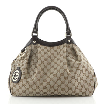 Gucci Sukey Tote GG Canvas Medium
