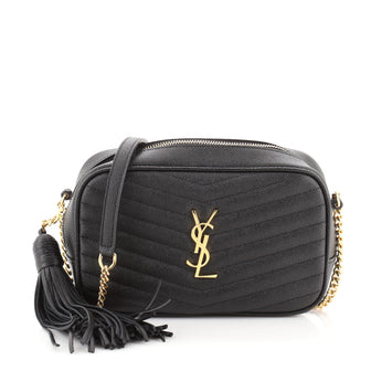 Saint Laurent Lou Camera Bag Matelasse Chevron Leather Mini