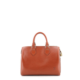 Louis Vuitton Speedy Handbag Epi Leather 25