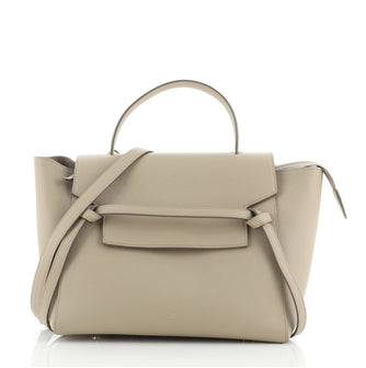 Celine Belt Bag Textured Leather Mini