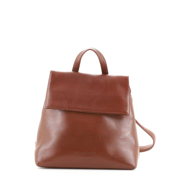 Chanel Vintage Flap Backpack Leather Medium