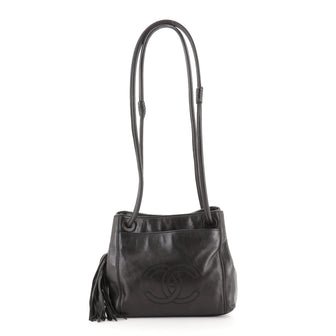 Chanel Vintage CC Shoulder Bag Lambskin Mini